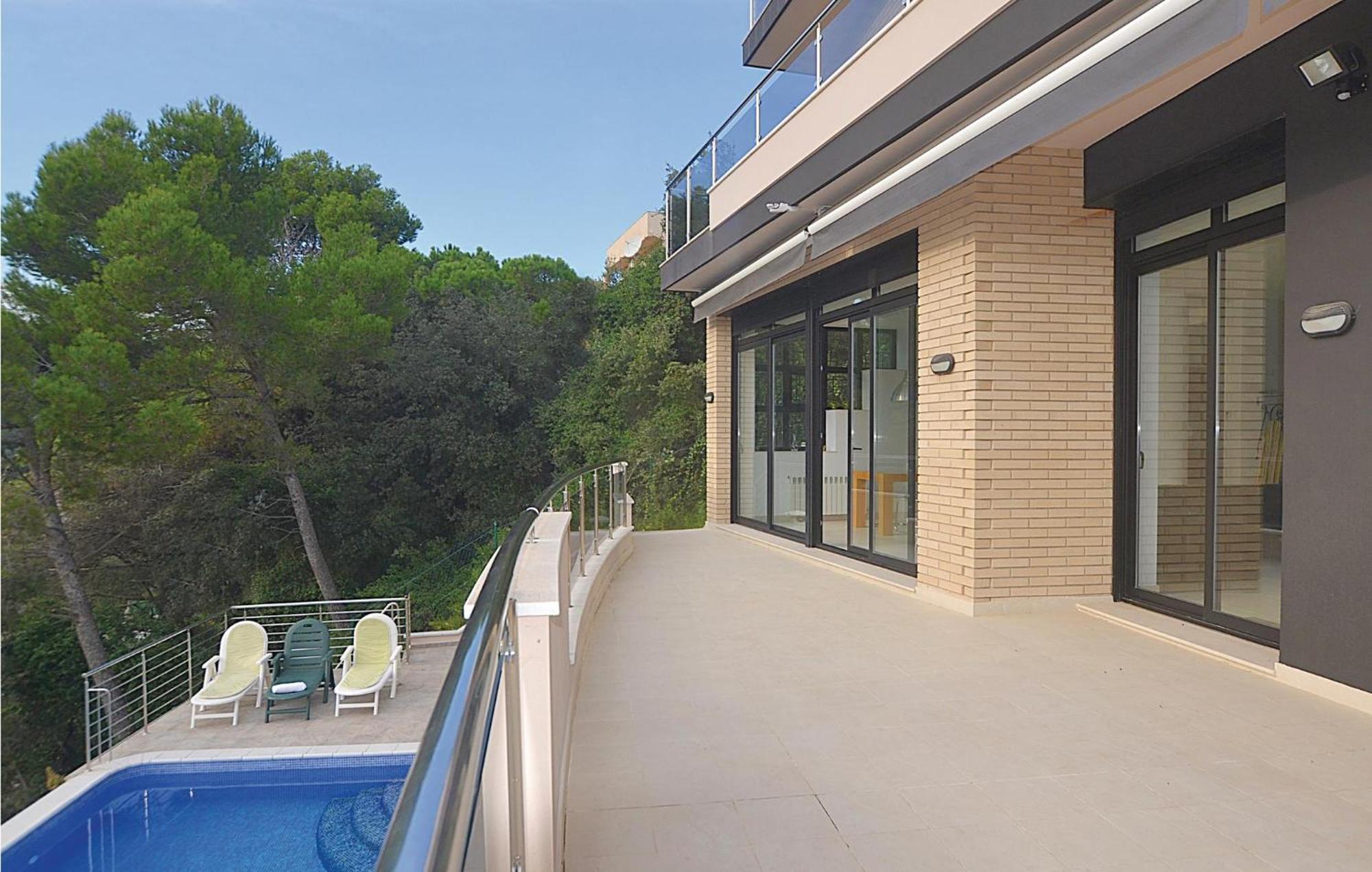 Nice Home In Santa Susanna With House Sea View Exterior photo
